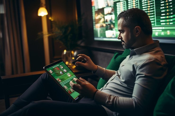 Layar putaran bonus Bigger Bass Bonanza menampilkan pengganda yang meningkat dan simbol pembayaran ikan